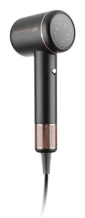 Secador De Pelo Eta Eta932090010 Exclusivo Fenité, 1600 W, Función Iones, Negro