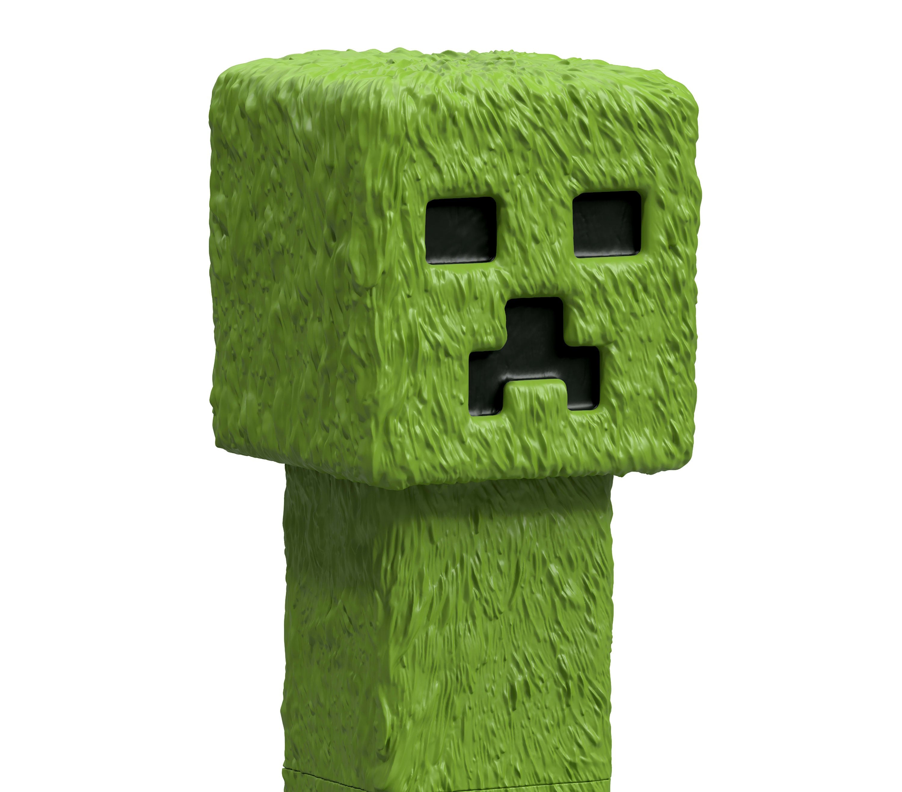 Mattel Minecraft Movie Creeper Action Figura Y Accesorios, Figura De Figura Conjunto De Figura De 10 Cm Jfr58
