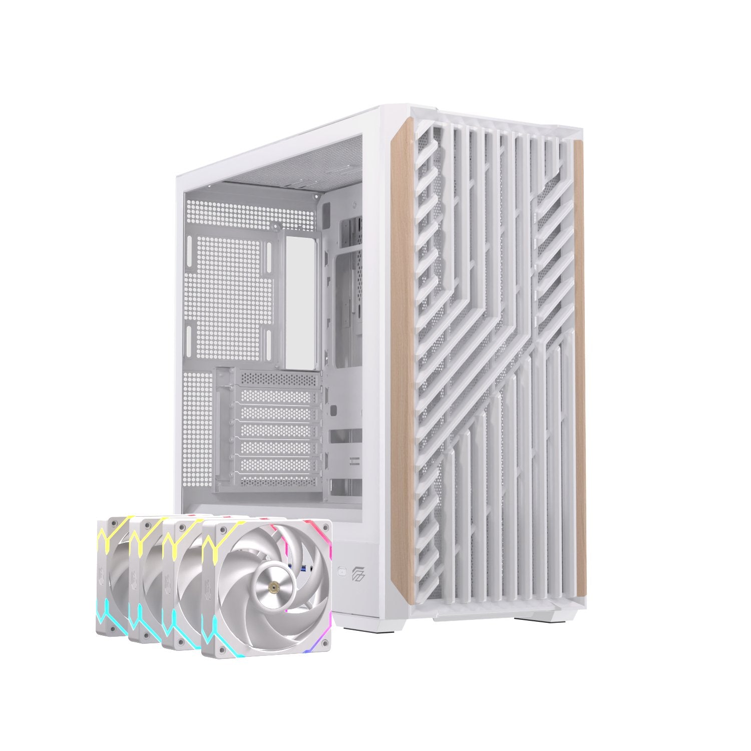 EAN 6977277360226 - Einarex EXCS-PL-800R-W carcasa de ordenador Midi Tower Blanco imagen 2