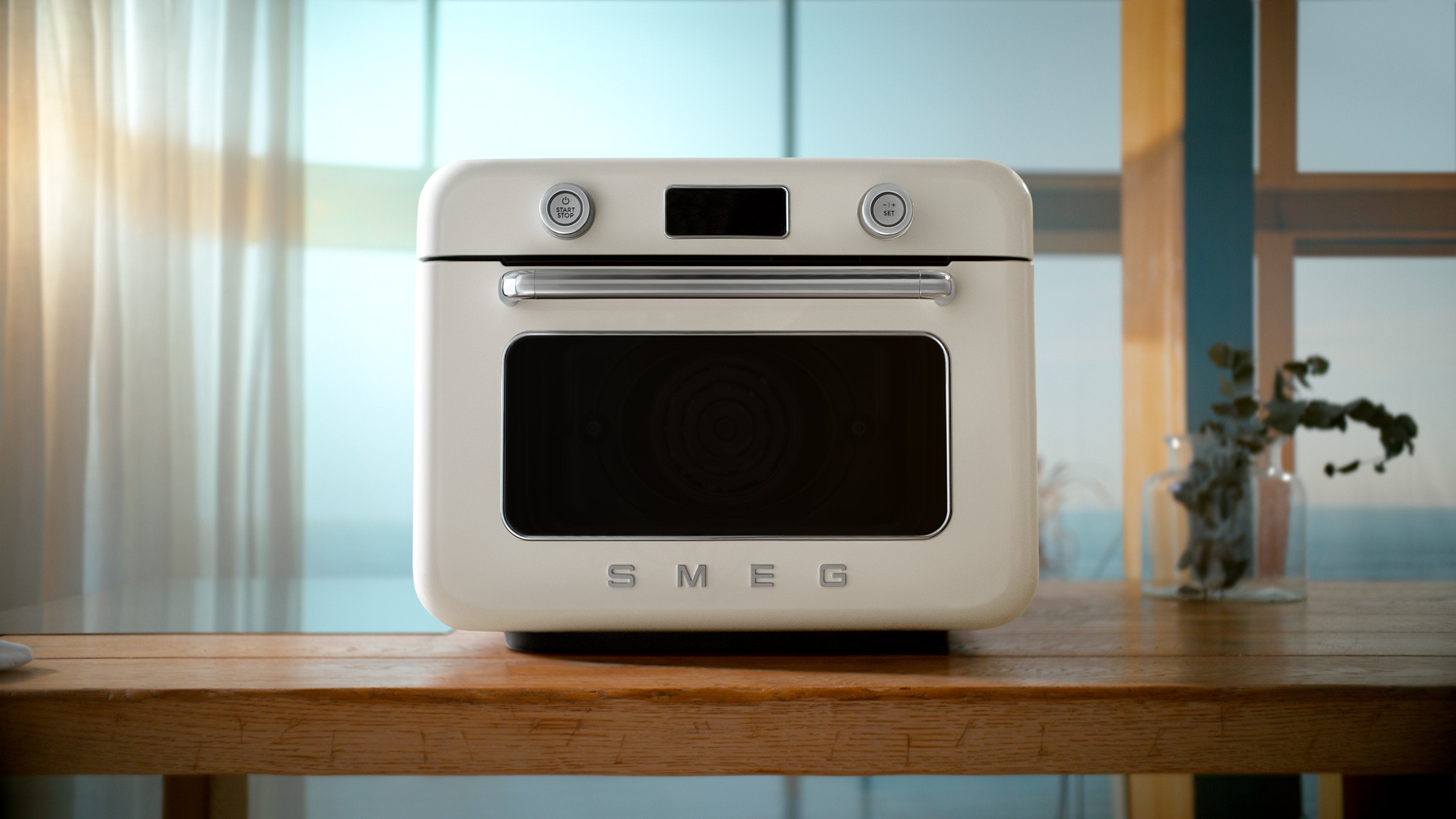 EAN 8017709329570 - Smeg COF01CREU horno de vapor Crema de color Botones, Giratorio imagen 23