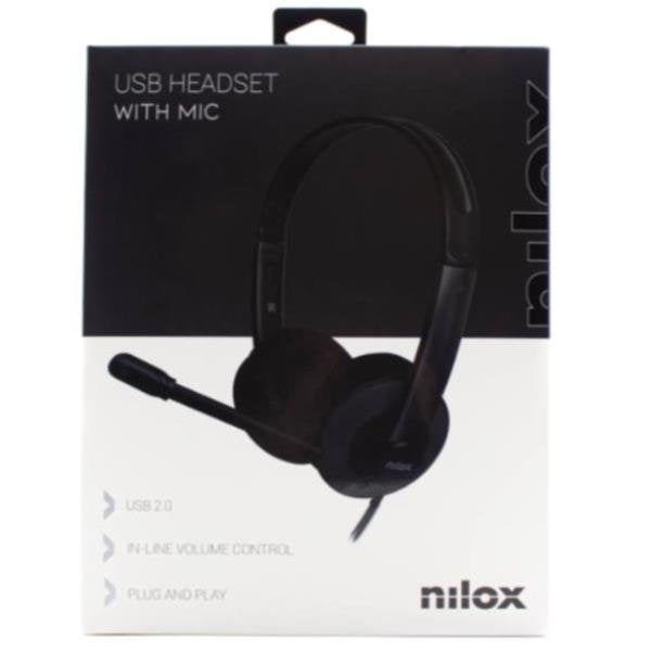 Auriculares Usb Con Microfono Pc