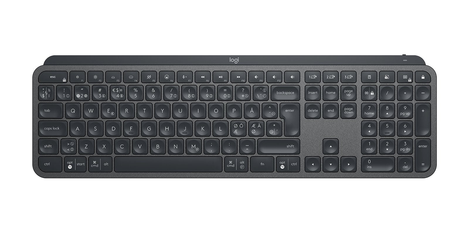 EAN 5099206096806 - Logitech 920-010249 teclado Oficina Bluetooth Nórdico Grafito imagen 3