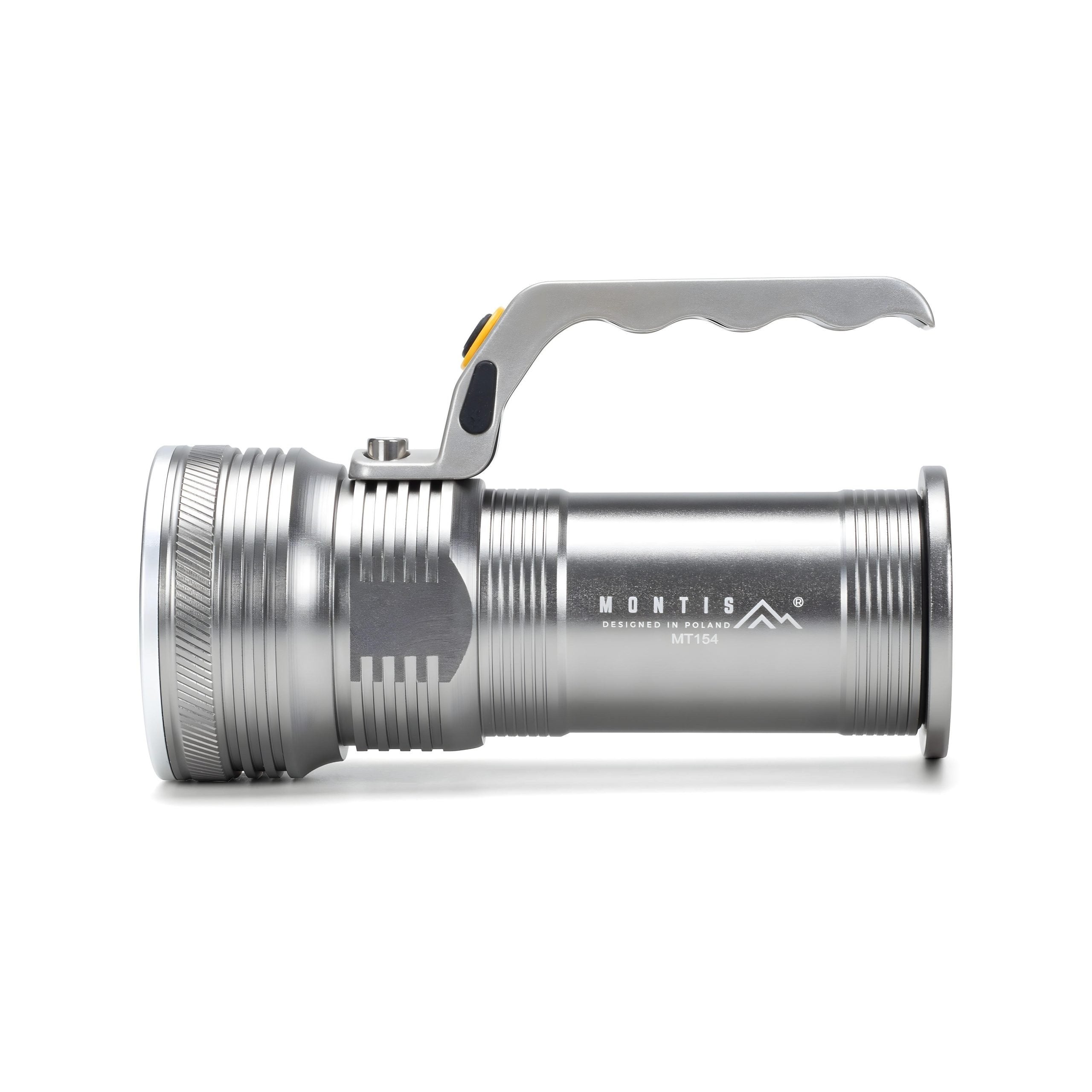 EAN 5901811409738 - Montis Aluminiowa ręczna latarka akumulatorowa LED MT154 Gris Linterna de mano imagen 2