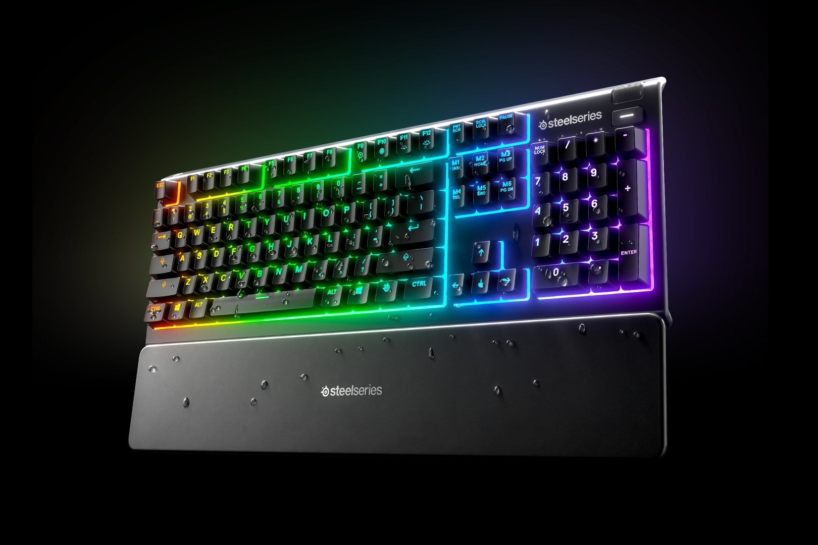 Teclado Ingles Steelseries Apex 3 Usb Negro