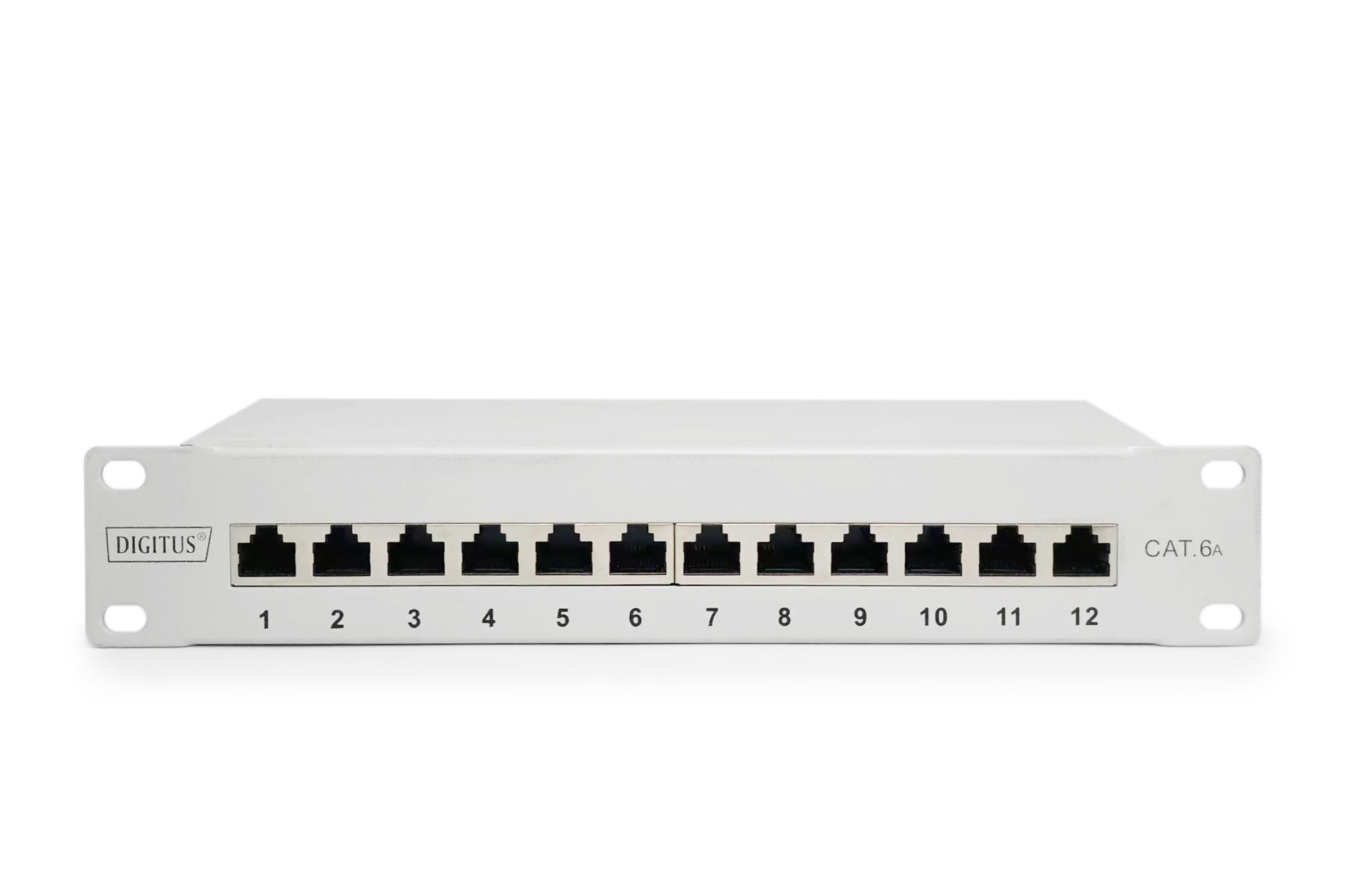 Digitus Patch 10" 12 Puertos Ftp Cat 6 1u Gris Dn-91612s-Ea-G