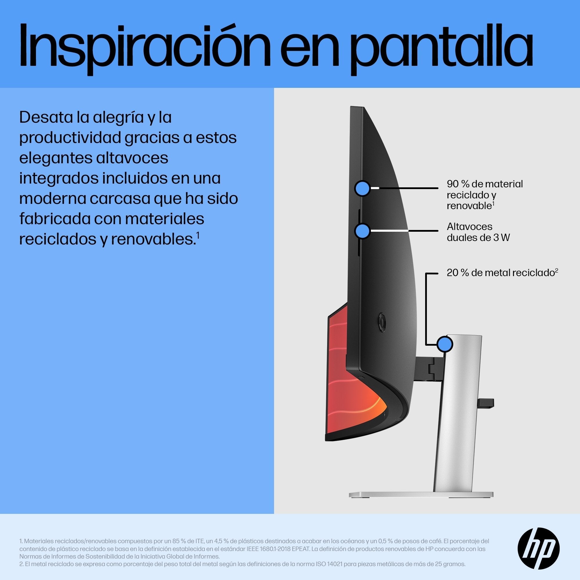 EAN 5715063350898 - HP E45c G5 DQHD Curved Monitor pantalla para PC 113 cm (44.5") 5120 x 1440 Pixeles Dual QHD LCD Negro imagen 6