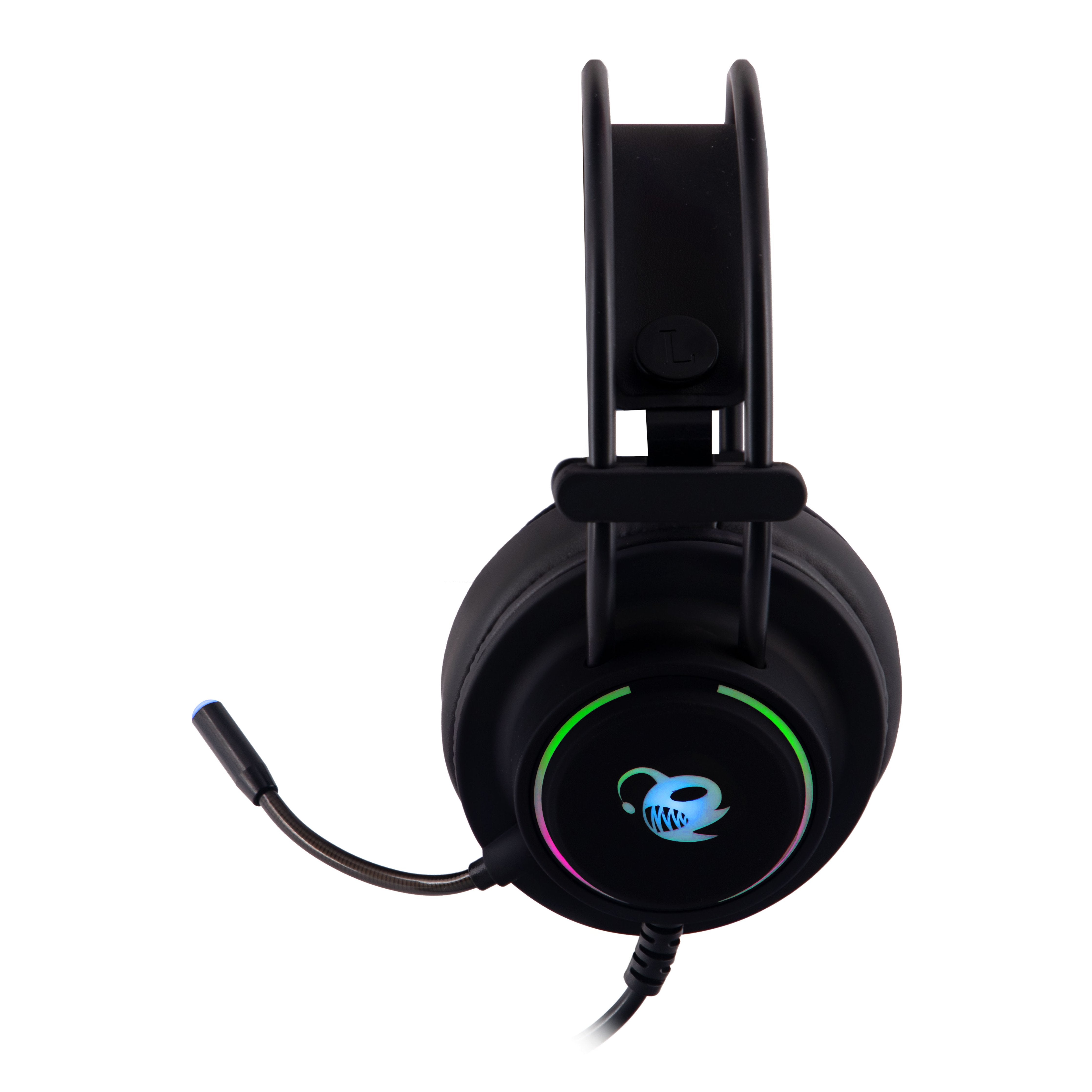 Coolbox Auriculares Deepgaming Deeplighting Led Jack3.5mm/ Auriculares Con Microfono/ Led