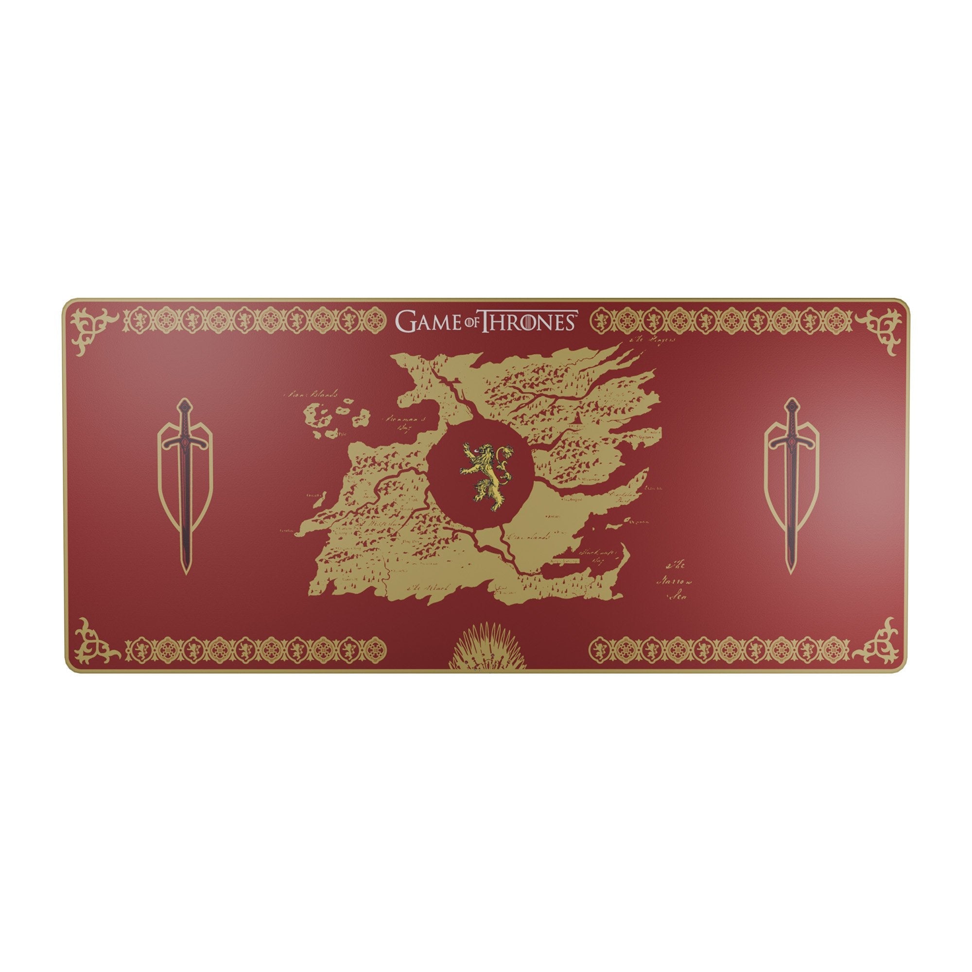 EAN 3760352731676 - Lexip HBO Game of Thrones - Lannister Edition Alfombrilla de ratón para juegos Rojo imagen 1