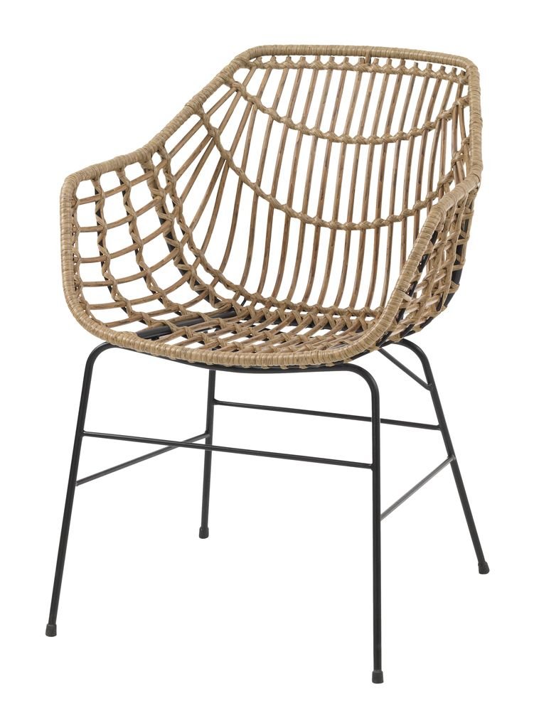 Silla Jysk Ilderhuse Natural (2 Piezas)