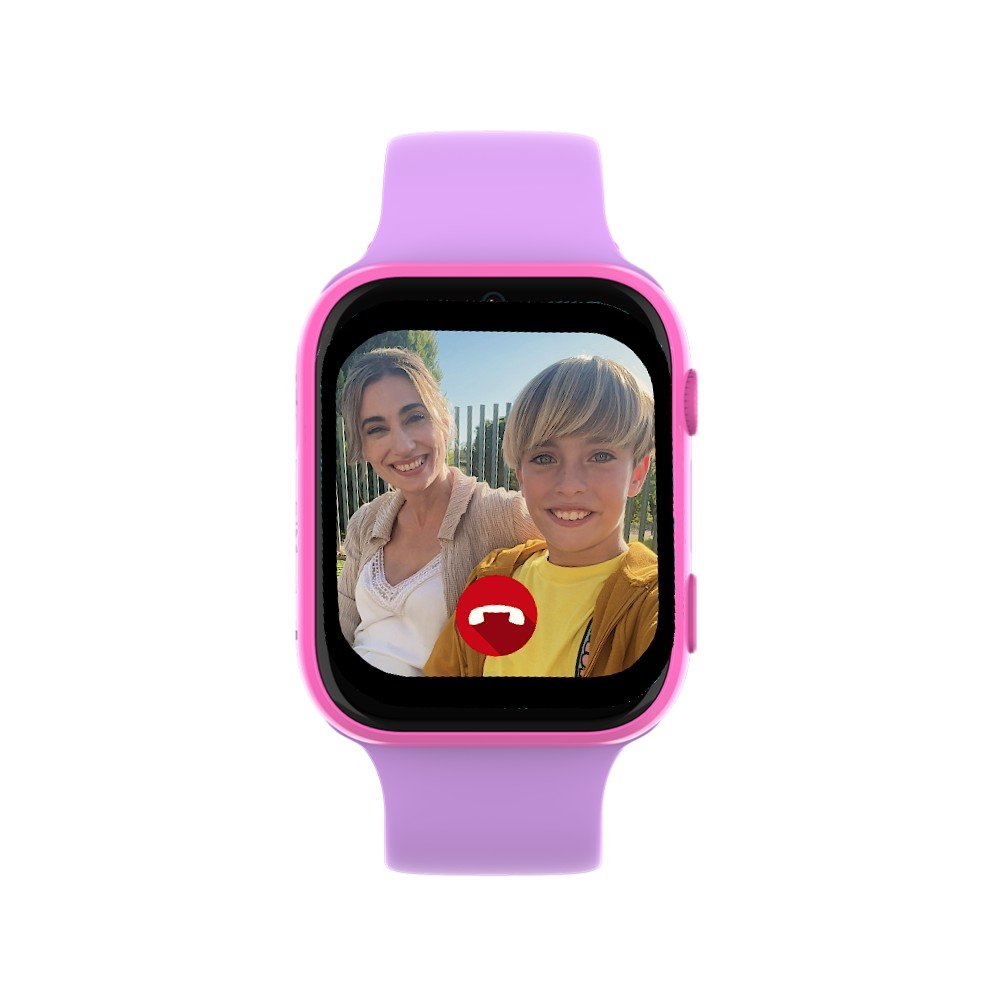 Hola Watch Fiber+ Rosa Smartwatch Para Niños 1.83" 4g