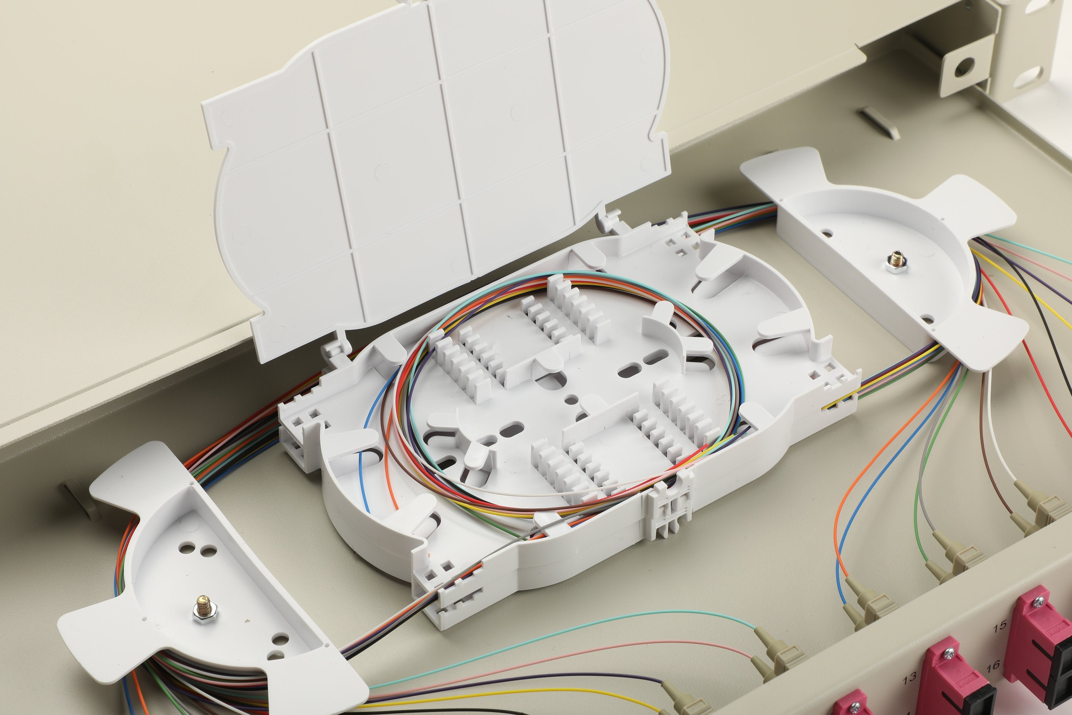 Equip Lwl-Spleisskamen 12-Port Sc-Duplex Om4 1u Komplett Gr