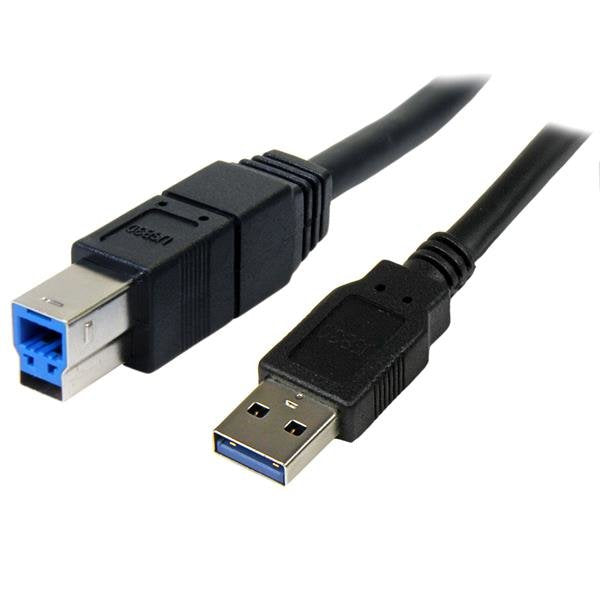 EAN 0065030855907 - StarTech.com 3m, USB 3.0-A - USB 3.0-B cable USB USB 3.2 Gen 1 (3.1 Gen 1) USB A USB B 5 Gbit/s imagen 1