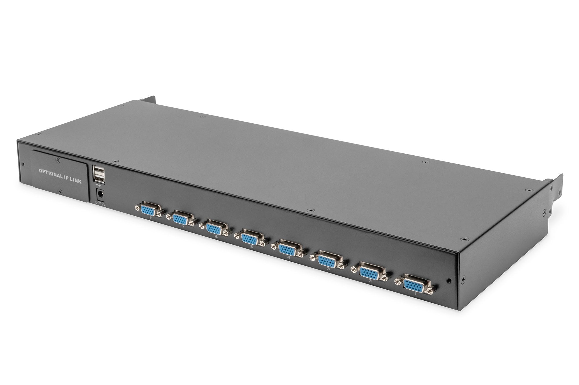 EAN 4016032447603 - Digitus DS-72213 interruptor KVM Montaje en rack Negro imagen 1