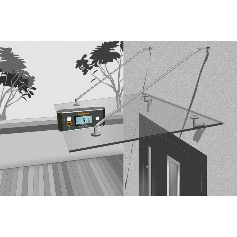 Laserliner Masterlevel Compact Plus 081.265a Digital Wasserwaage Con Magnet 081
