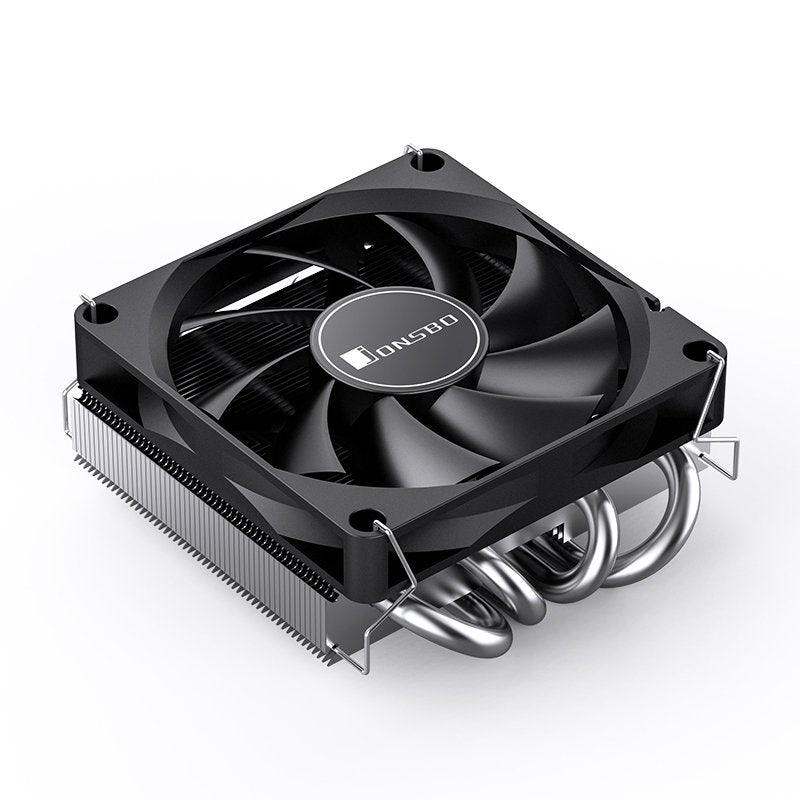 K Jonsbo Hp-400s Cpu Disipador, Top Blower, Low Profile, 40mm Altura - 90mm, Negro