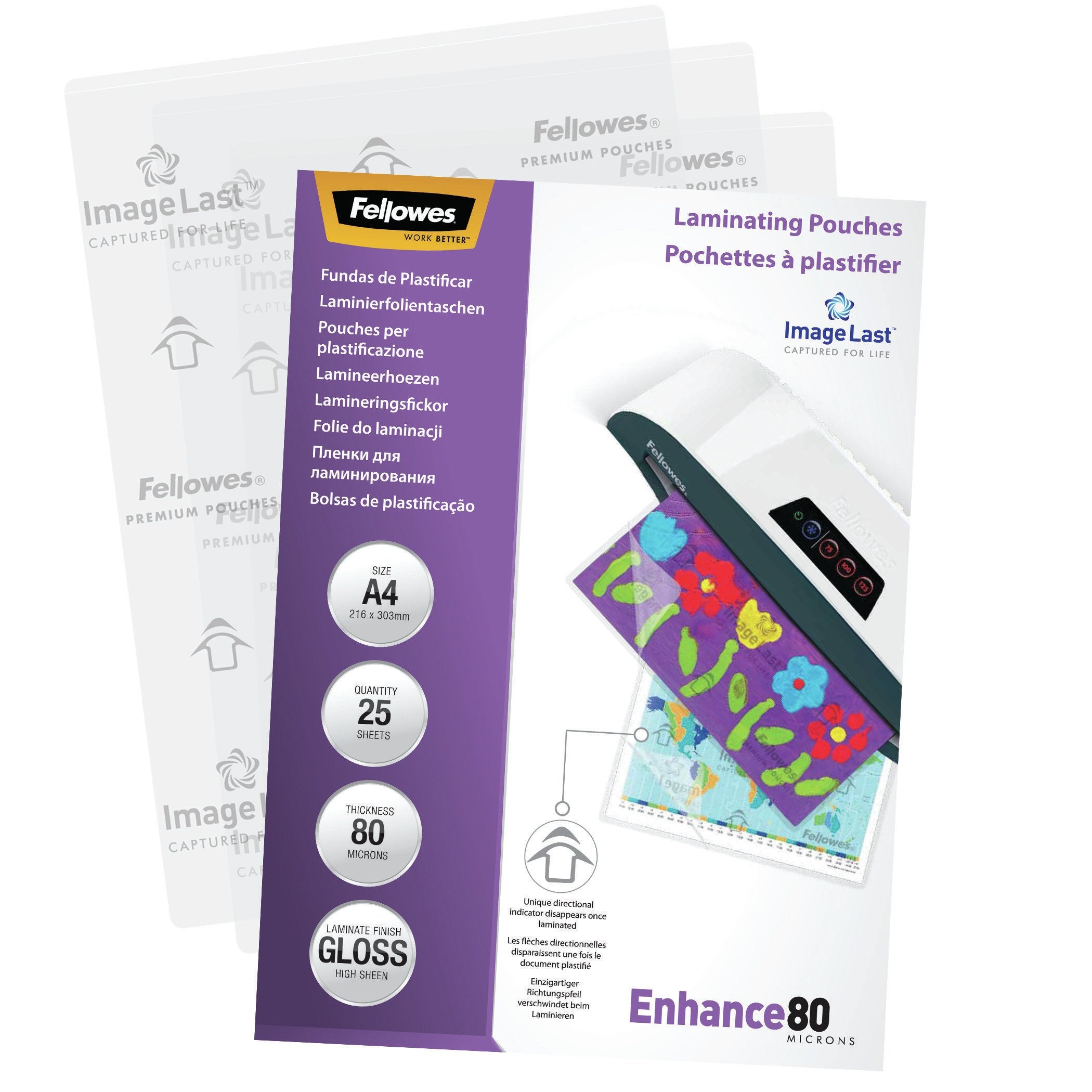 EAN 0077511539626 - Fellowes 5396205 plastificador 25 pieza(s) imagen 4