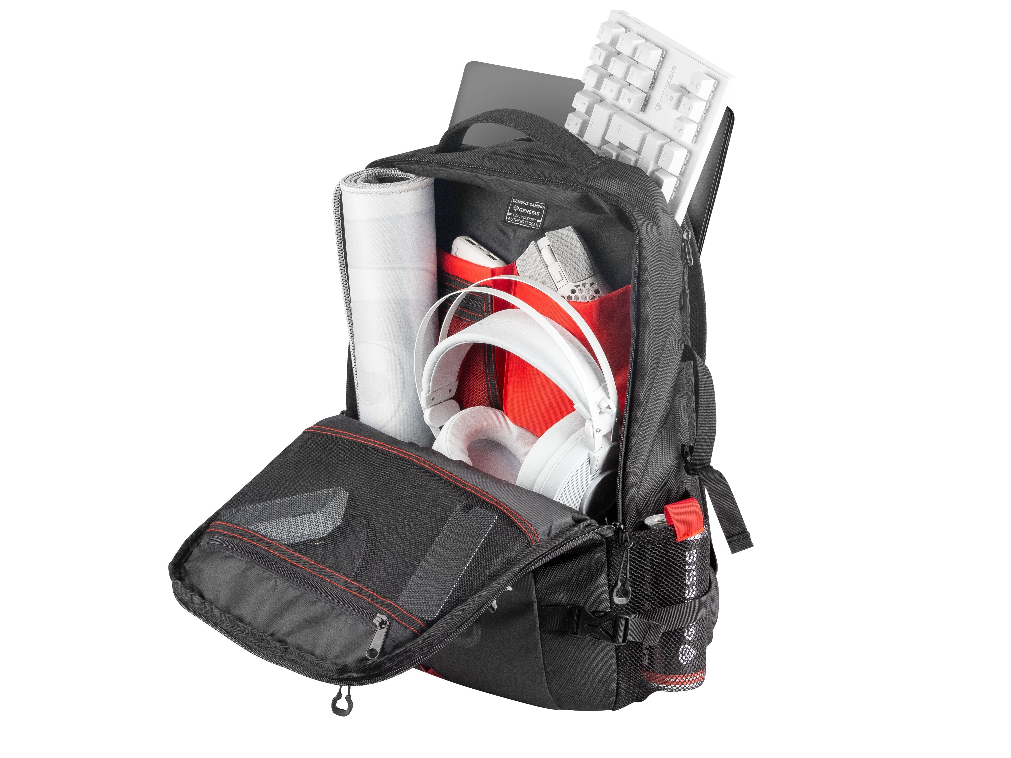 Mochila Genesis Pallad 410 Hasta 15.6" Negra