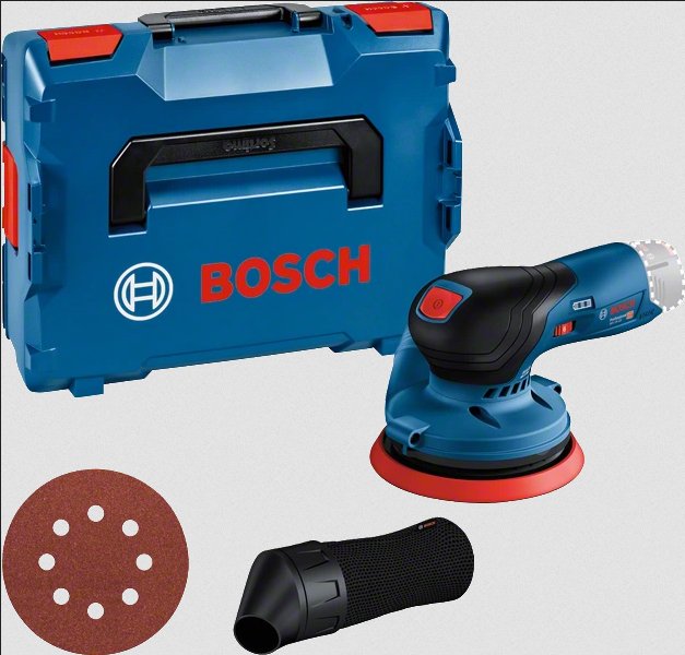 Bosch Lijadora Inalámbrica Gex 12v-125 Professional Solo, 12 Voltios 601372100