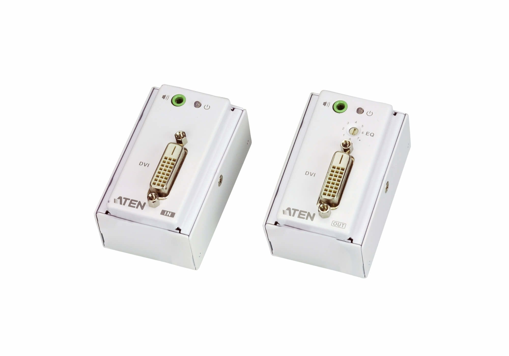 EAN 4719264645709 - ATEN VE607-AT-G extensor audio/video Transmisor y receptor de señales AV Blanco imagen 1