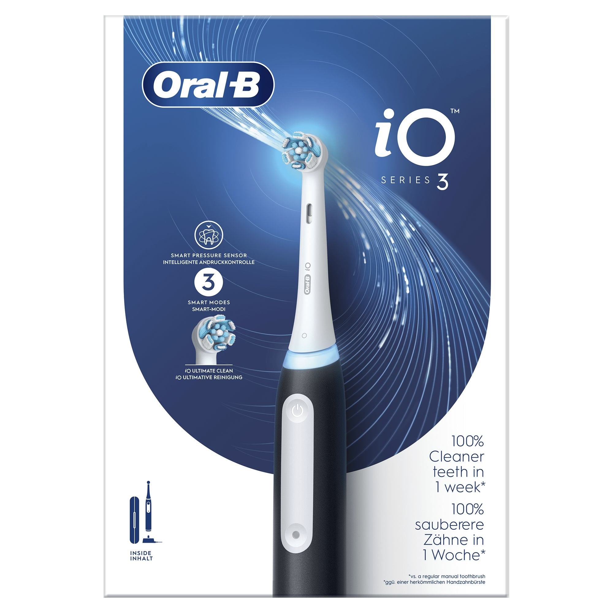 EAN 8006540731536 - Oral-B 8006540731536 cepillo eléctrico para dientes Adulto Cepillo dental oscilante Negro, Blanco imagen 2