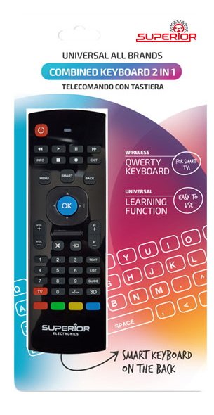Superior Telecomando Universale Con Tastiera Qwerty Per Smart Tv