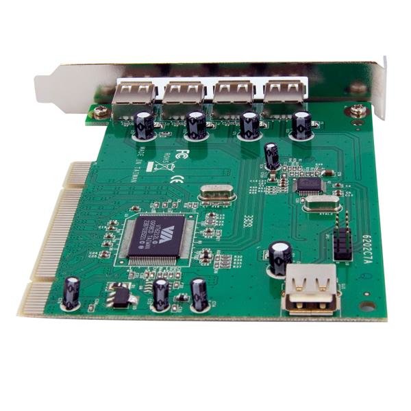 Startech Tarjeta Pci Usb 2.0 7 Puertos 4 Externos Y 3 Internos Pciusb7