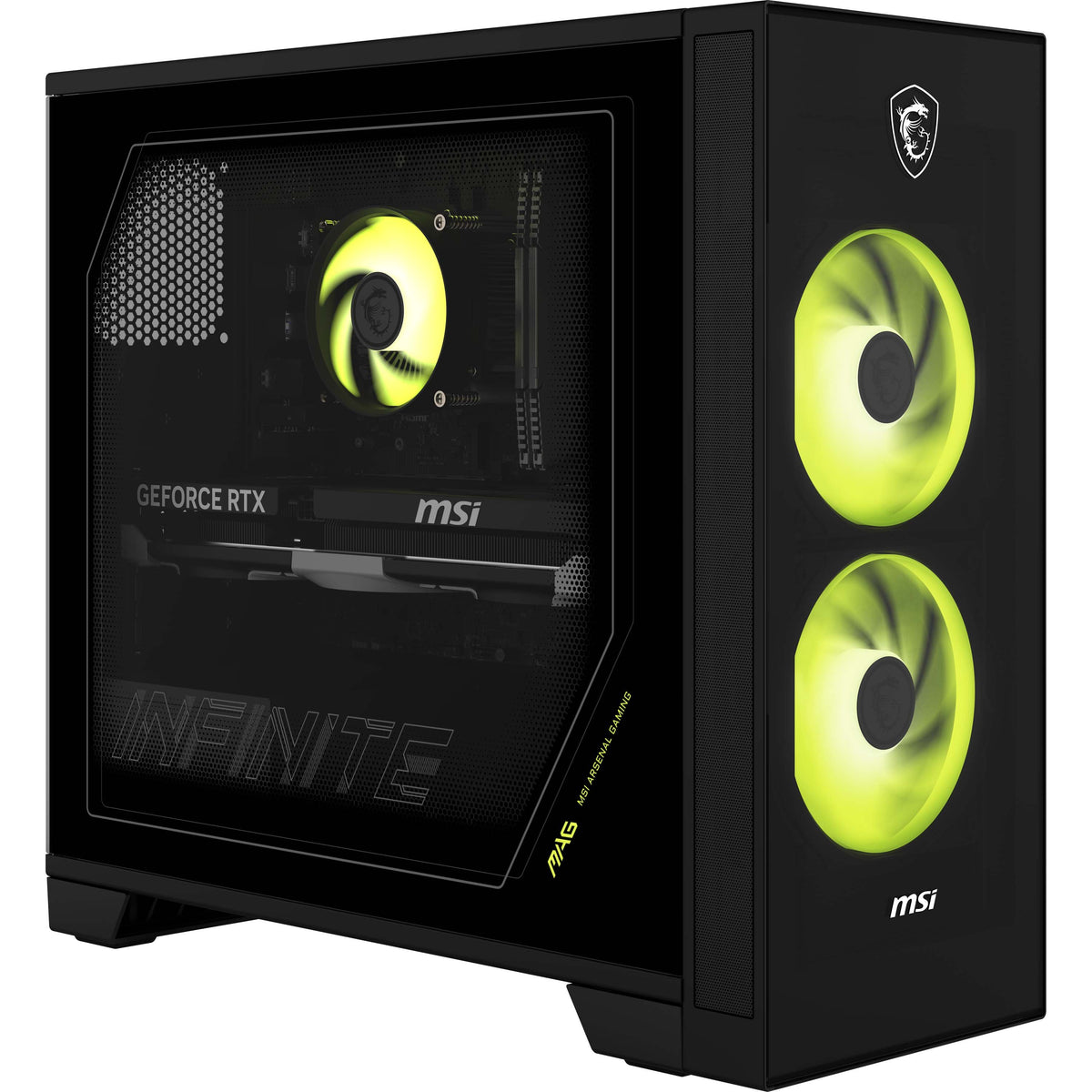 EAN 4711377438230 - MSI MAG Infinite S AI 2NVL5-013EU Intel Core Ultra 5 225F 16 GB DDR5-SDRAM 1 TB SSD NVIDIA GeForce RTX 50 imagen 9