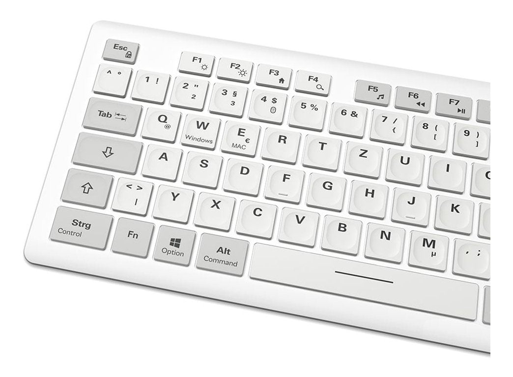 EAN 4044951042340 - Sharkoon OfficePal K30W wh teclado Hogar / Oficina USB QWERTZ Alemán Blanco imagen 6