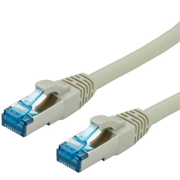Value S/Ftp Patch Cord Cat.6a, Grey 15 M Cable De Red Gris