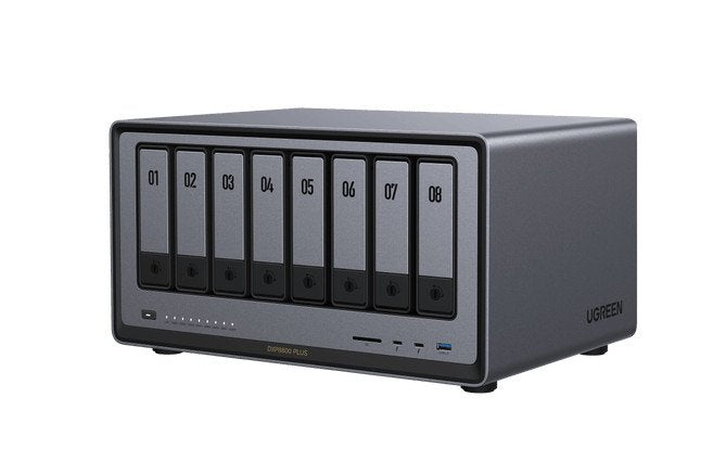 EAN 6941876231270 - Ugreen NASync DXP8800Plus NAS Escritorio Intel® Core™ i5 i5-1235U 8 GB DDR5 0 TB UGOS Pro imagen 1