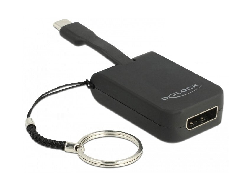 Delock 63940 Adaptador Usb Type-C Para Displayport (Modo Dp Alt) 4k 60 Hz - Llavero