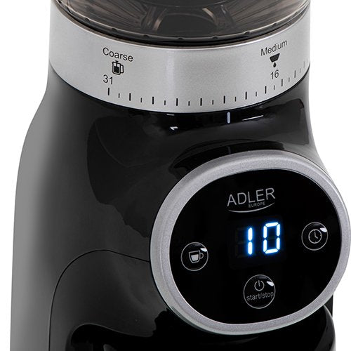 Adler Coffee Grinder Ad 4450 Burr 300 W, 300 G Negro