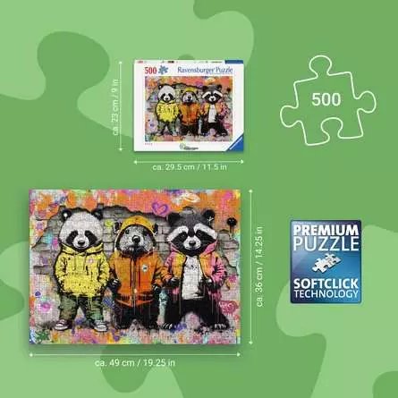 Puzzle Amigos Peluditos 500 Piezas