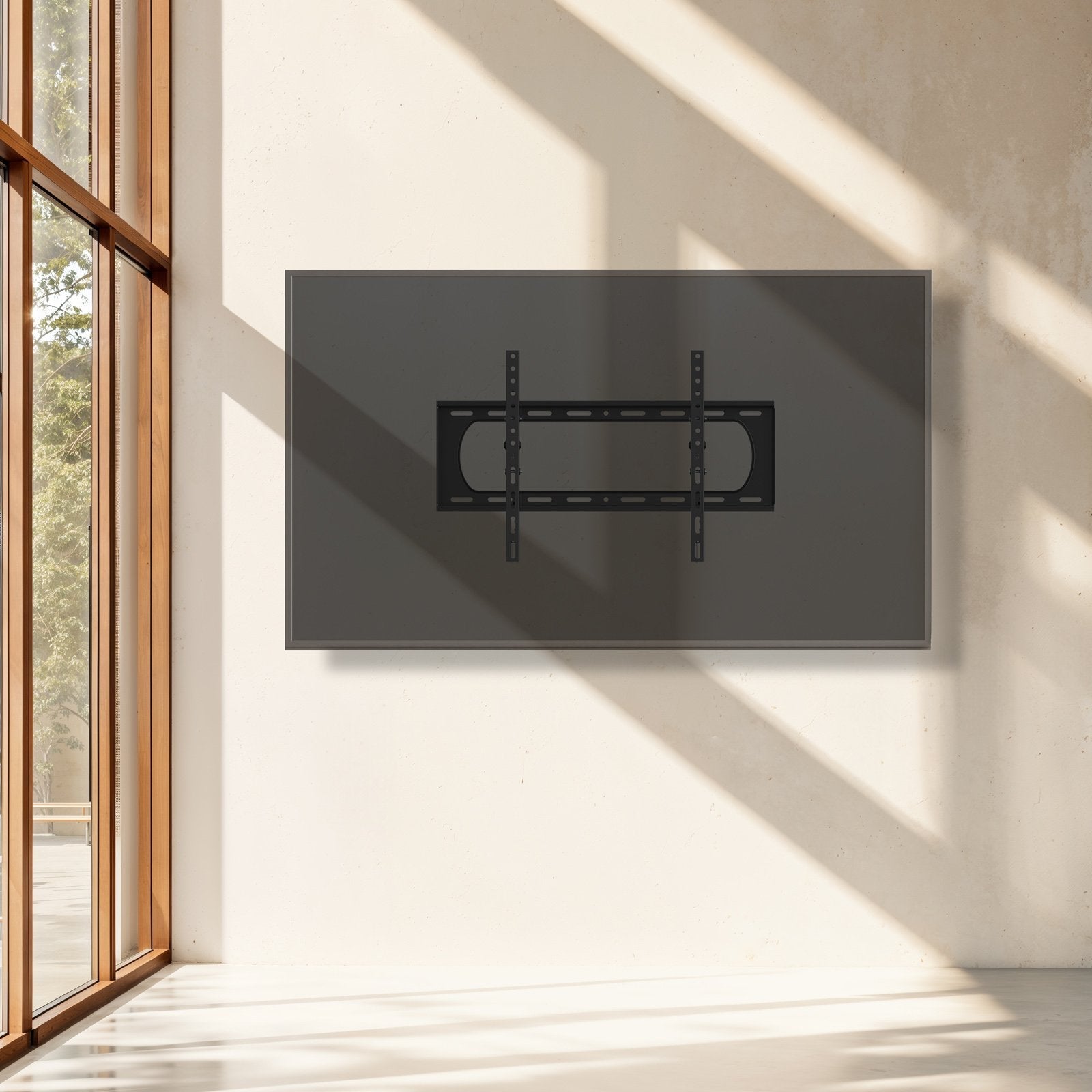 Soporte Pared Tooq Inclinable Pantallas 37-140 Negro