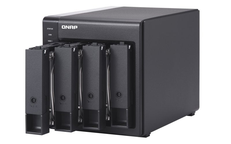 EAN 4713213514429 - QNAP TR-004 caja para disco duro externo Carcasa de disco duro/SSD Negro 2.5/3.5" imagen 3