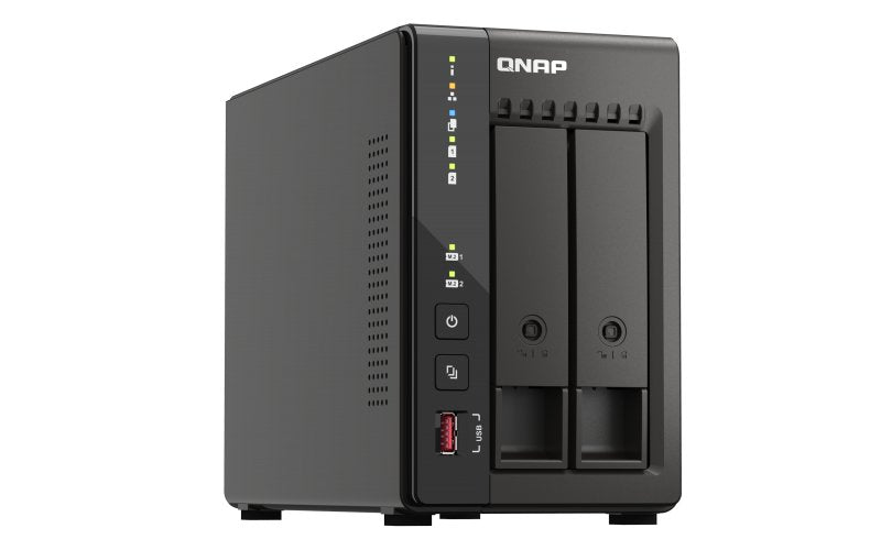 EAN 4711103082171 - QNAP TS-253E NAS Torre Intel® Celeron® J6412 8 GB 0 TB QNAP QTS Negro imagen 4