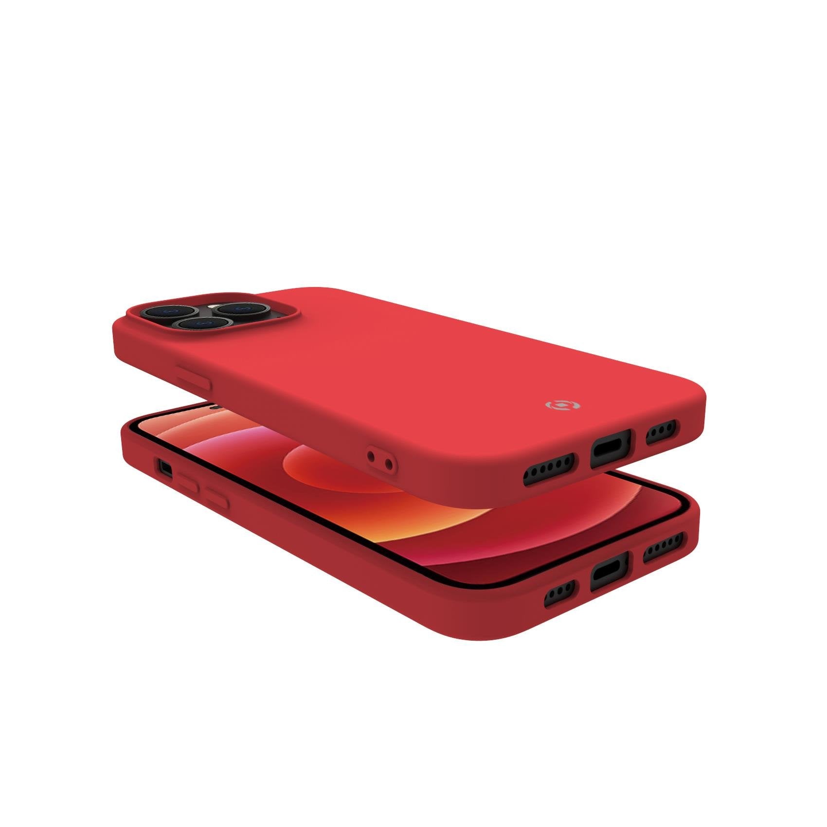 Celly Cromo Funda Para Iphone 14 Pro Max (6.7") Rojo