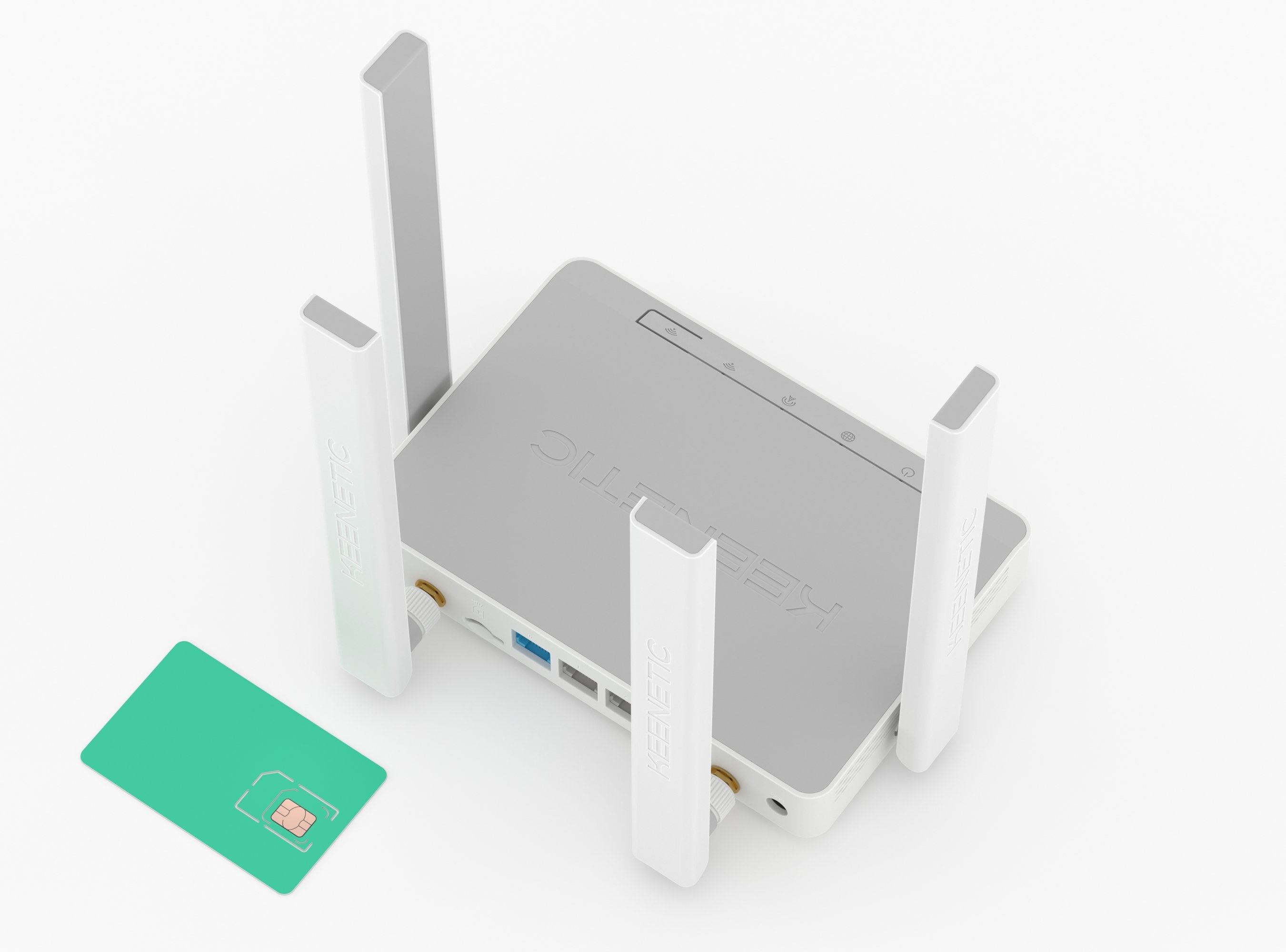 EAN 4897082922155 - Keenetic Explorer 4G (KN-4910) router inalámbrico Ethernet rápido Doble banda (2,4 GHz / 5 GHz) Gris, Bla imagen 12