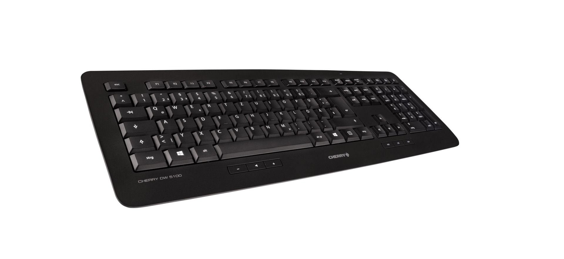 Cherry Dw 5100 Teclado Ratón Incluido Rf Inalámbrico Azerty Belga Negro