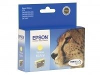 EAN 8715946360423 - Epson Cheetah T0714 DURABrite Ultra, yellow cartucho de tinta 1 pieza(s) Original Amarillo imagen 1