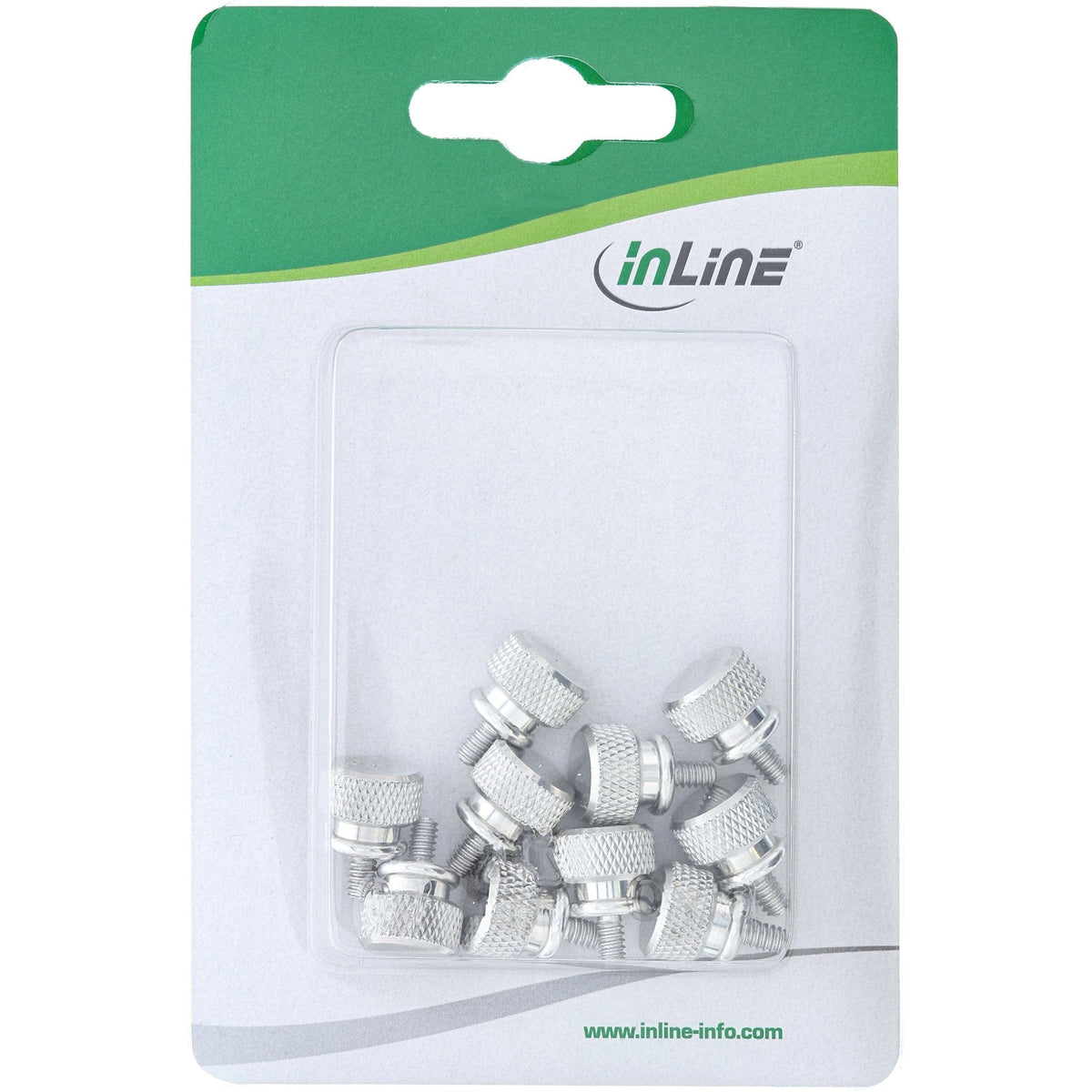 Tornillos De Mariposa Inline Para Cajas, Aluminio, Plateado, 10 Uds. Paquete