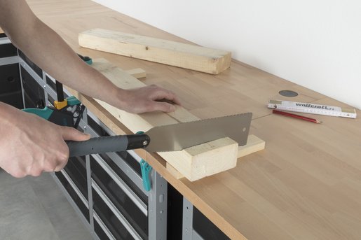 EAN 4006885695108 - wolfcraft GmbH 6951000 sierra Sierra japonesa 24 cm Negro, Acero inoxidable imagen 8