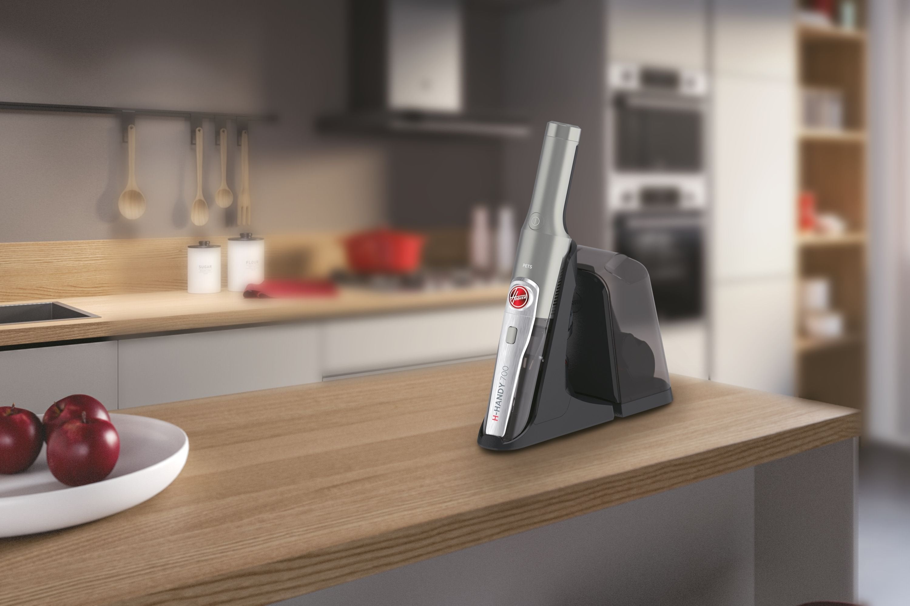 EAN 8059019010014 - Hoover H-HANDY 700 PETS HH710PPT 011 aspiradora de mano Platino imagen 5
