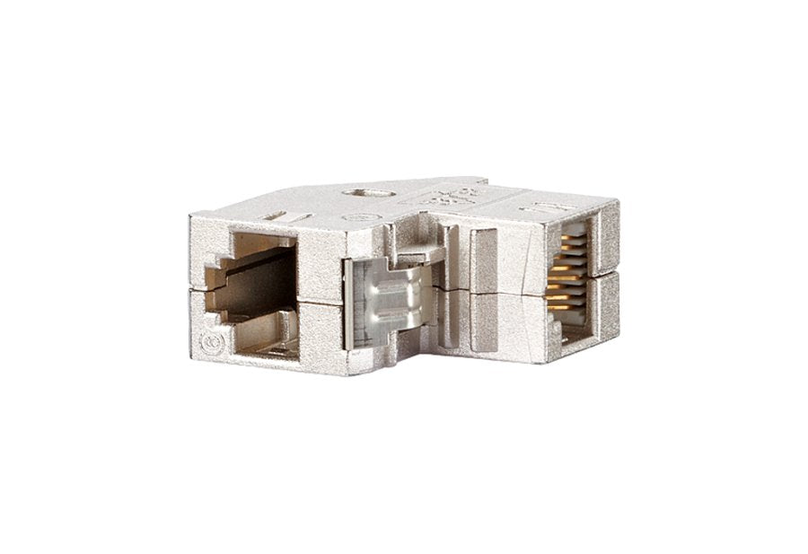 Metz Connect 1309a1-I Cambiador De Género Para Cable Rj-45 Plata