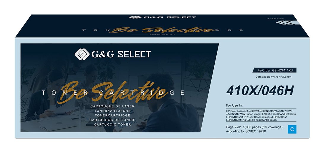G&G Select Xl-Toner Compatible Con Hp 410x Cf411x