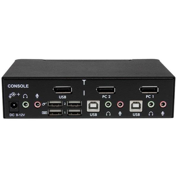 Startech Conmutador Switch Profesional Kvm 2 Puert