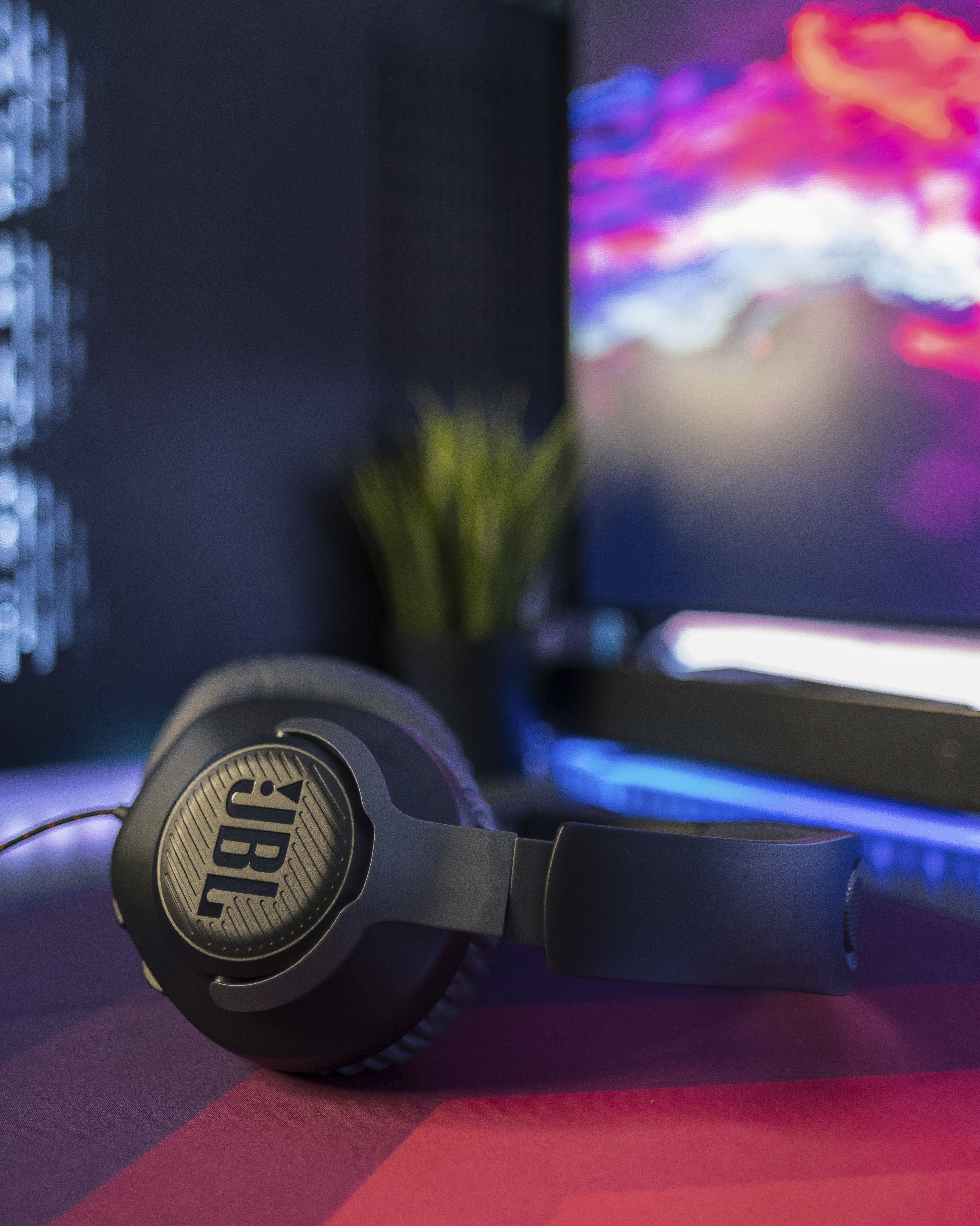 Auriculares Jbl Quantum 100 Gaming Black 3.5 Mm Connector