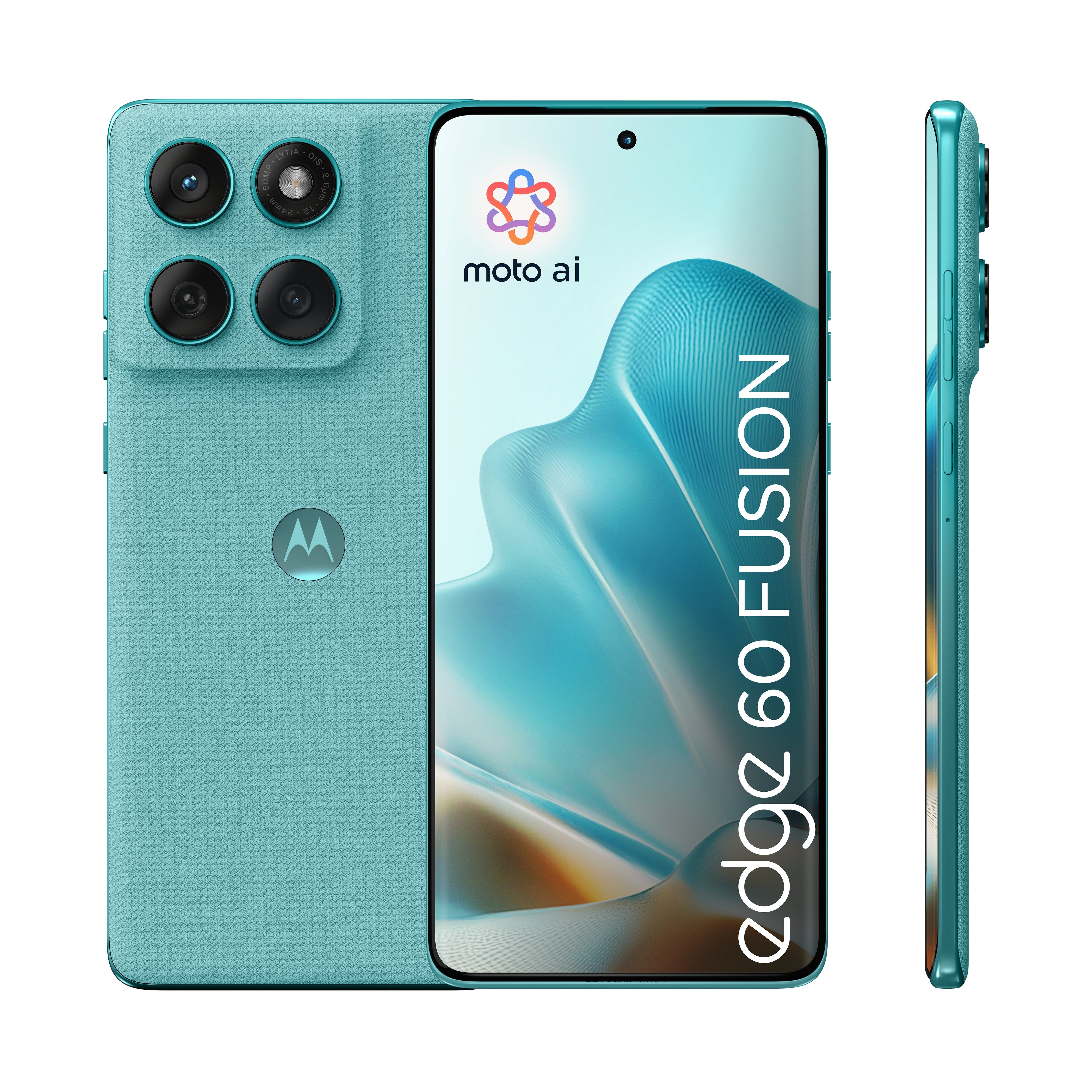 EAN 0840023295843 - Motorola edge 60 fusion 16,9 cm (6.67") SIM doble Android 15 5G USB Tipo C 8 GB 256 GB 5200 mAh Turquesa imagen 2