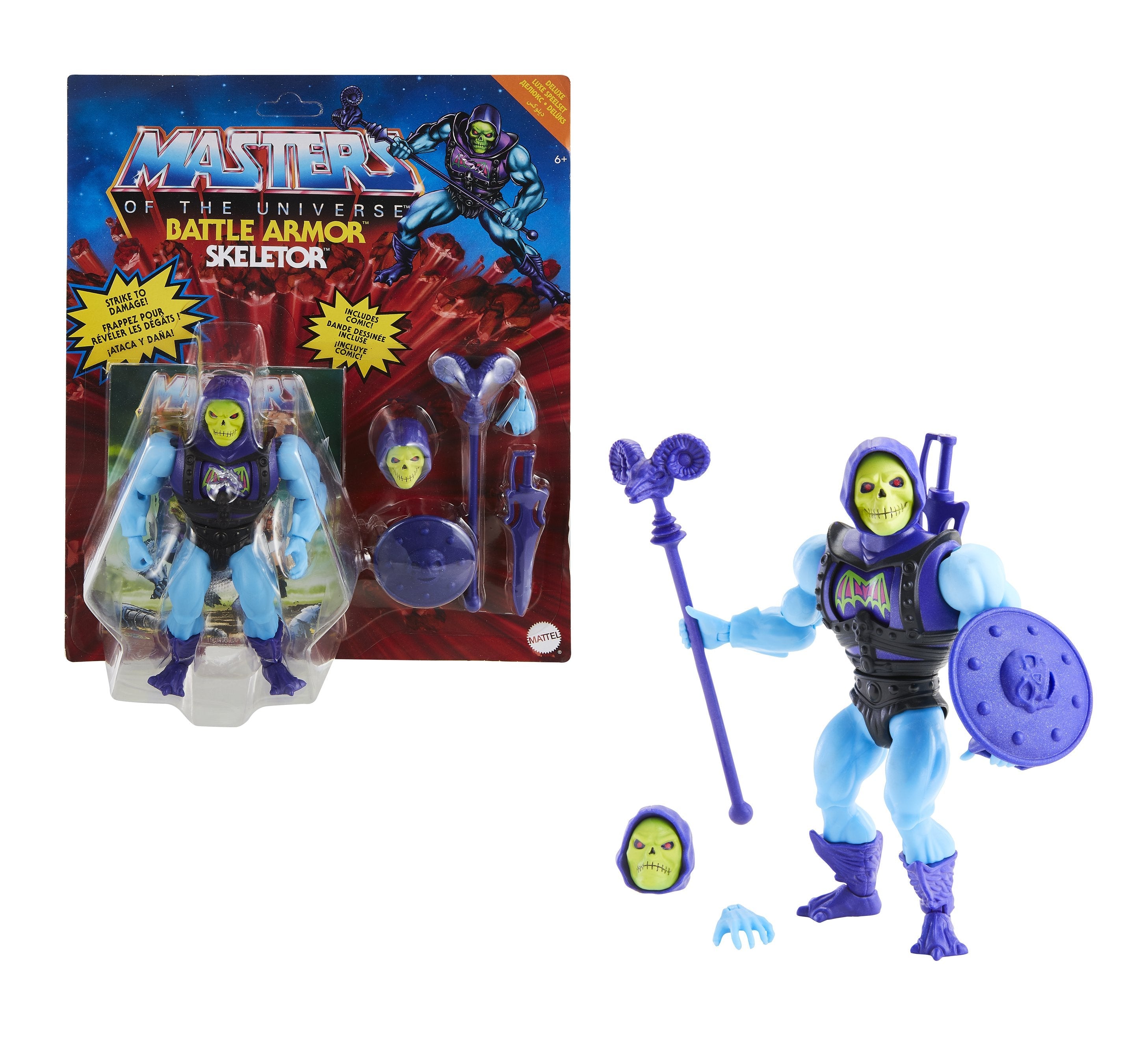 EAN 0887961929614 - Masters of the Universe Origins Battle Armor Skeletor imagen 9
