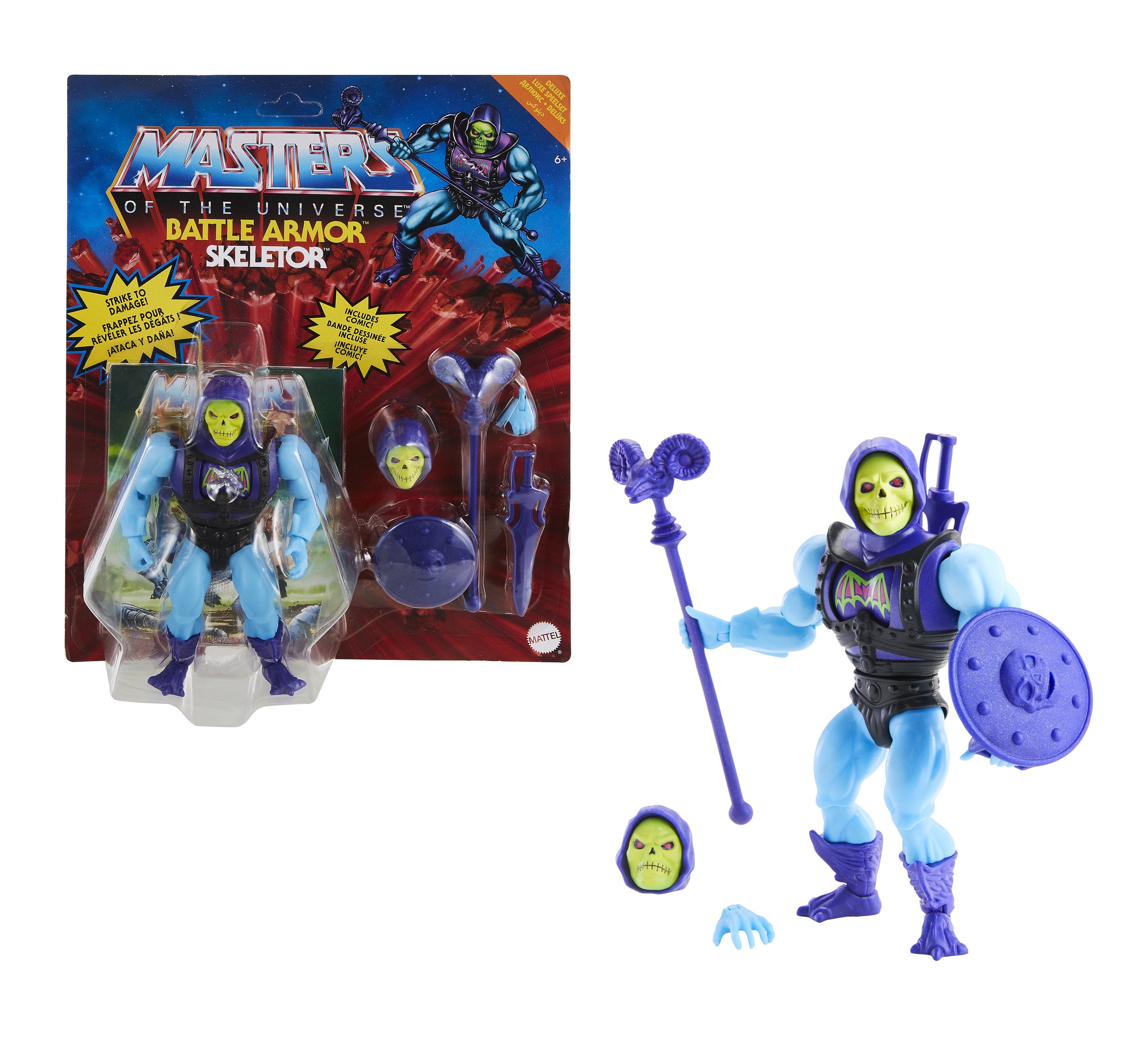 EAN 0887961929614 - Masters of the Universe Origins Battle Armor Skeletor imagen 9